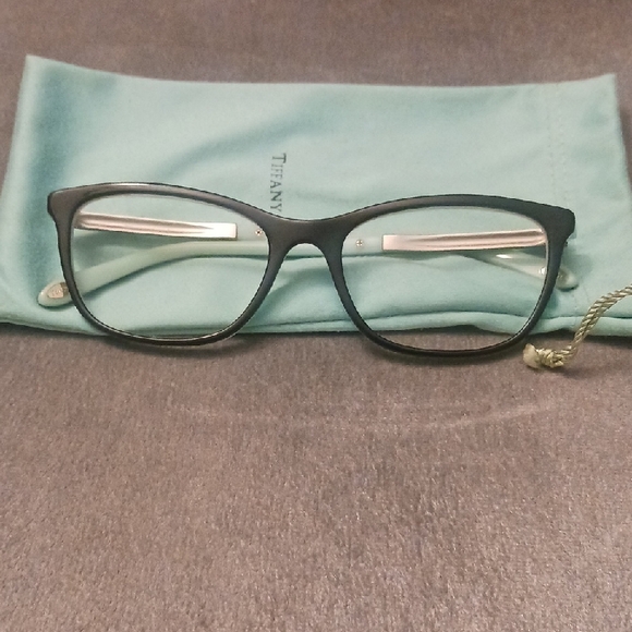 Tiffany & Co. Women's Glasses with Black Frame - Picture 1 of 6